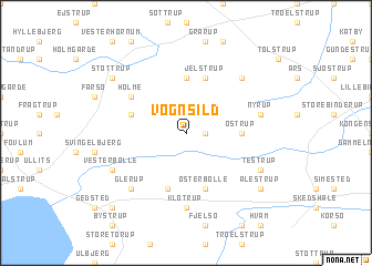 map of Vognsild