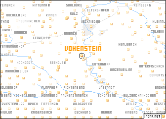map of Vohenstein
