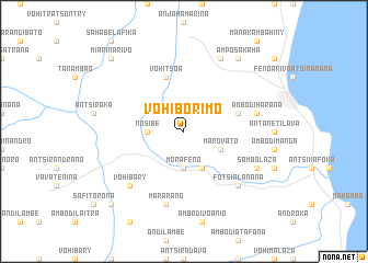 map of Vohiborimo