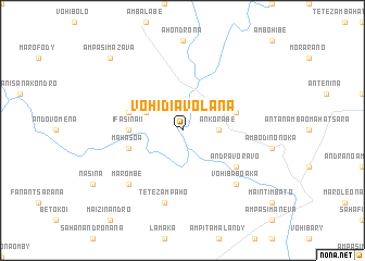 map of Vohidiavolana