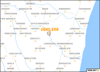 map of Vohilena