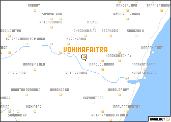 map of Vohimafaitra