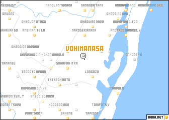map of Vohimanasa