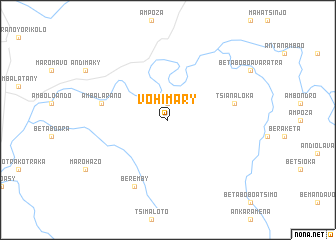 map of Vohimary