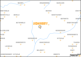 map of Vohimary