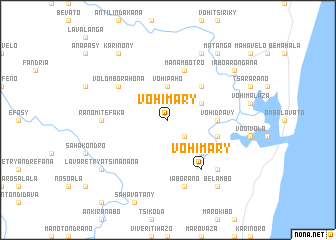 map of Vohimary