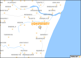 map of Vohipanany