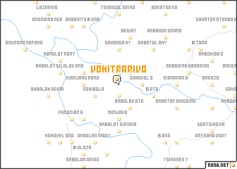 map of Vohitrarivo