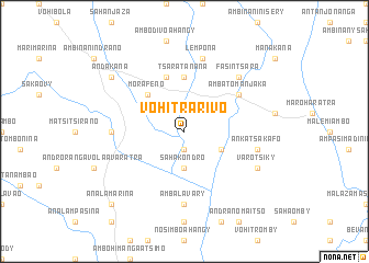 map of Vohitrarivo
