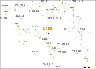 map of Võhu