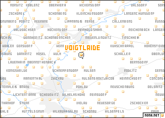 map of Voigtlaide