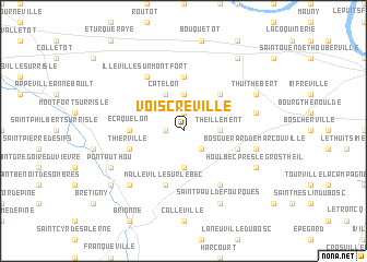 map of Voiscreville