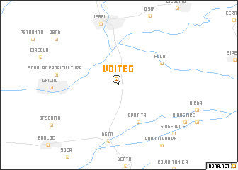 map of Voiteg