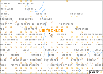 map of Voitschlag