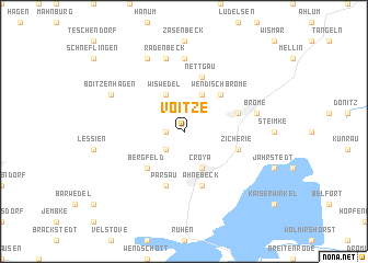 map of Voitze