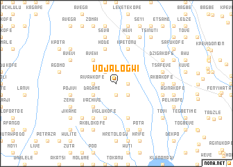 map of Vojalogwi