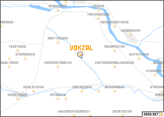 map of Vokzal