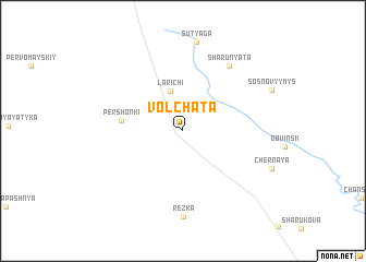 map of Volchata