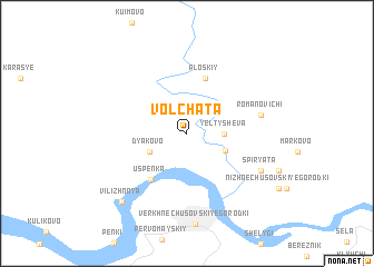 map of Volchata