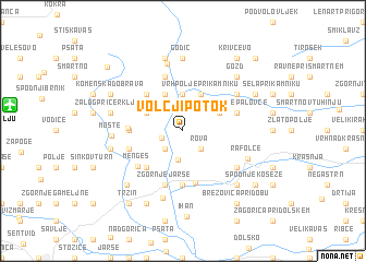 map of Volčji Potok