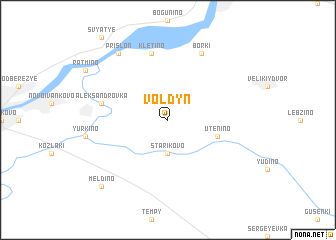 map of Voldyn\