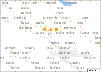 map of Volgino