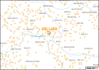 map of Volijak