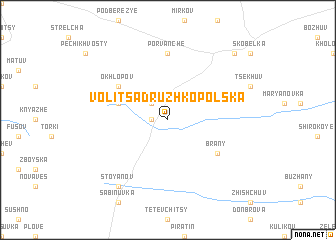 map of Volitsa Druzhkopolʼska