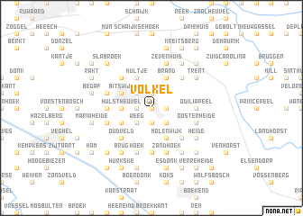 map of Volkel