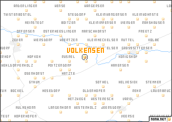 map of Volkensen