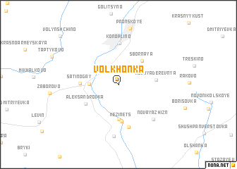 map of Volkhonka