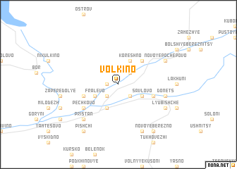 map of Volkino