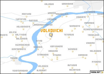 map of Volkovichi