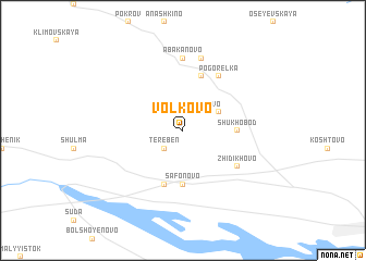 map of Volkovo