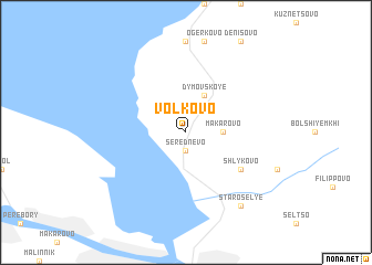 map of Volkovo