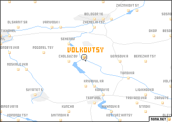 map of Volkovtsy