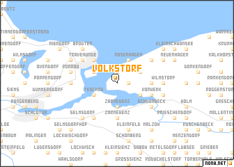 map of Volkstorf