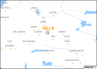 map of Volla