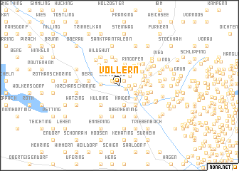 map of Vollern