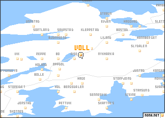 map of Voll