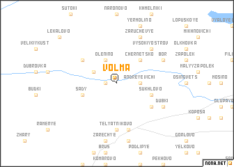 map of Volma