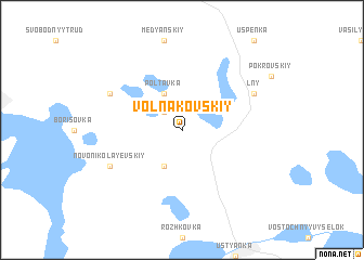 map of Vol\