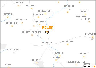map of Volna