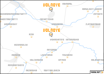 map of Volʼnoye