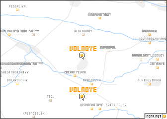 map of Volʼnoye