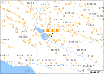 map of Voloder