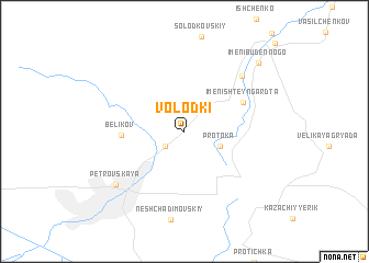 map of Volod\