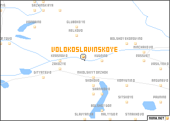 map of Volokoslavinskoye
