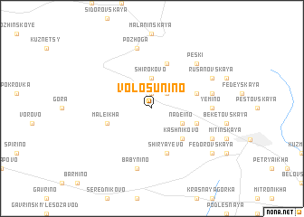 map of Volosunino