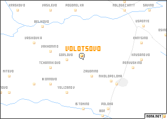 map of Volotsovo